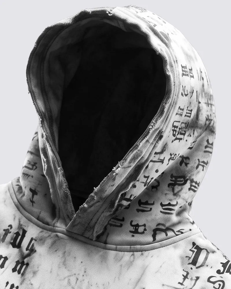 KIIKIO SYMBIOTE Series | Grunge Layered Hoodie