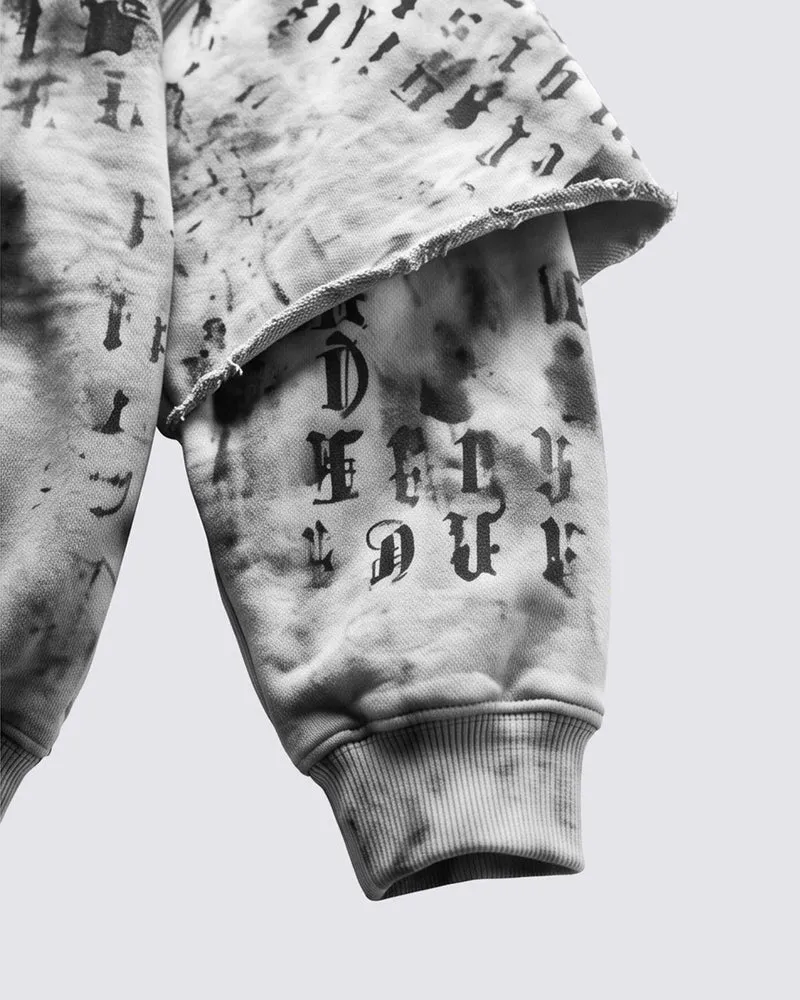 KIIKIO SYMBIOTE Series | Grunge Layered Hoodie