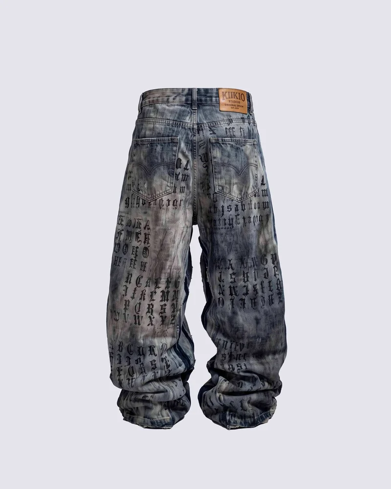 KIIKIO SYMBIOTE Series | Grunge Washed Jeans