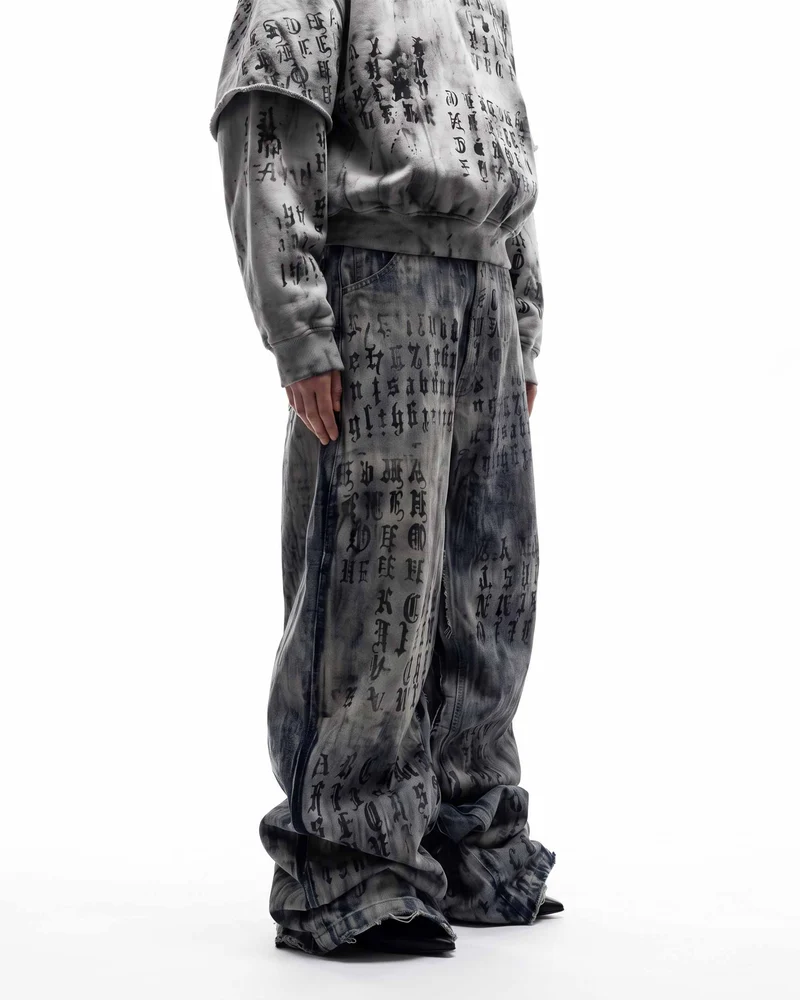KIIKIO SYMBIOTE Series | Grunge Washed Jeans