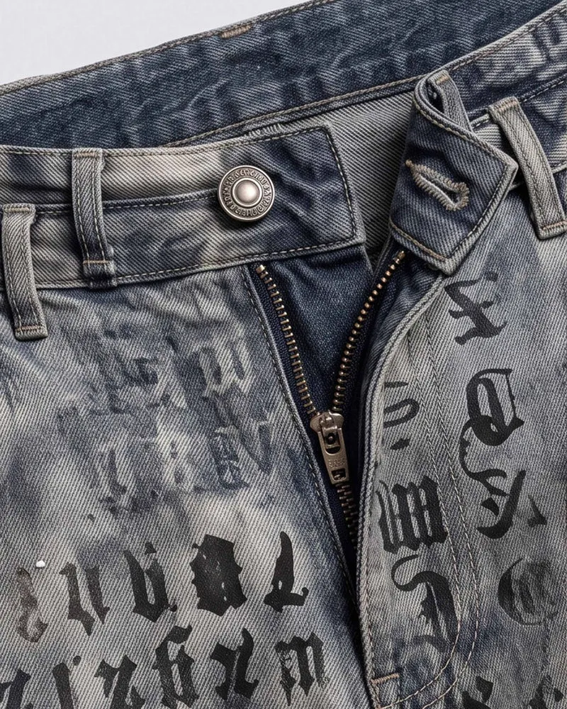 KIIKIO SYMBIOTE Series | Grunge Washed Jeans
