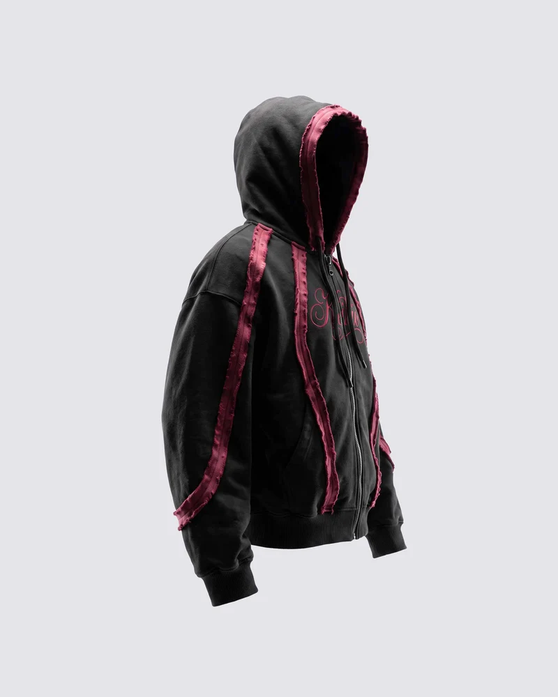 KIIKIO SYMBIOTE Series | Retro Sport Patchwork Hoodie