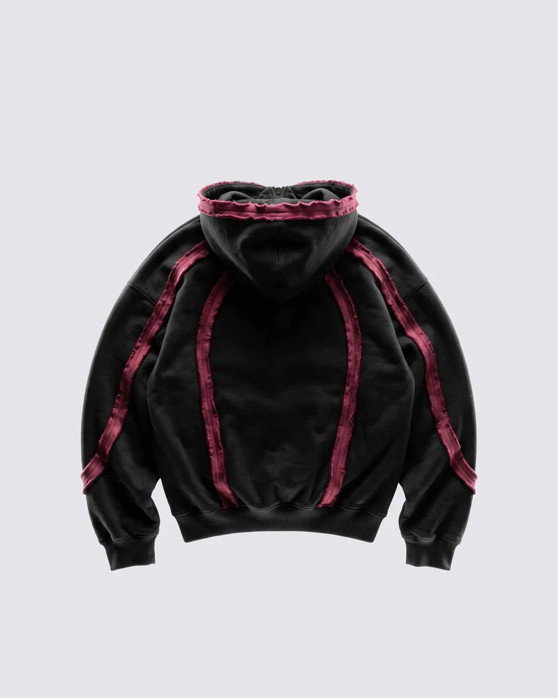 KIIKIO SYMBIOTE Series | Retro Sport Patchwork Hoodie