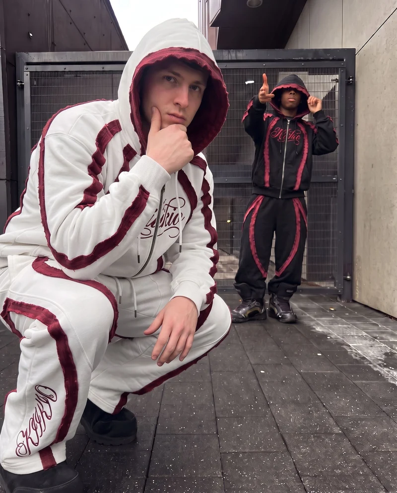 KIIKIO SYMBIOTE Series | Retro Sport Patchwork Hoodie
