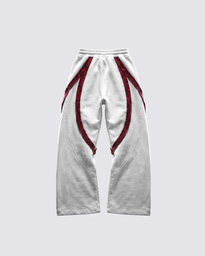 KIIKIO SYMBIOTE Series | Retro Sport Patchwork Sweatpants