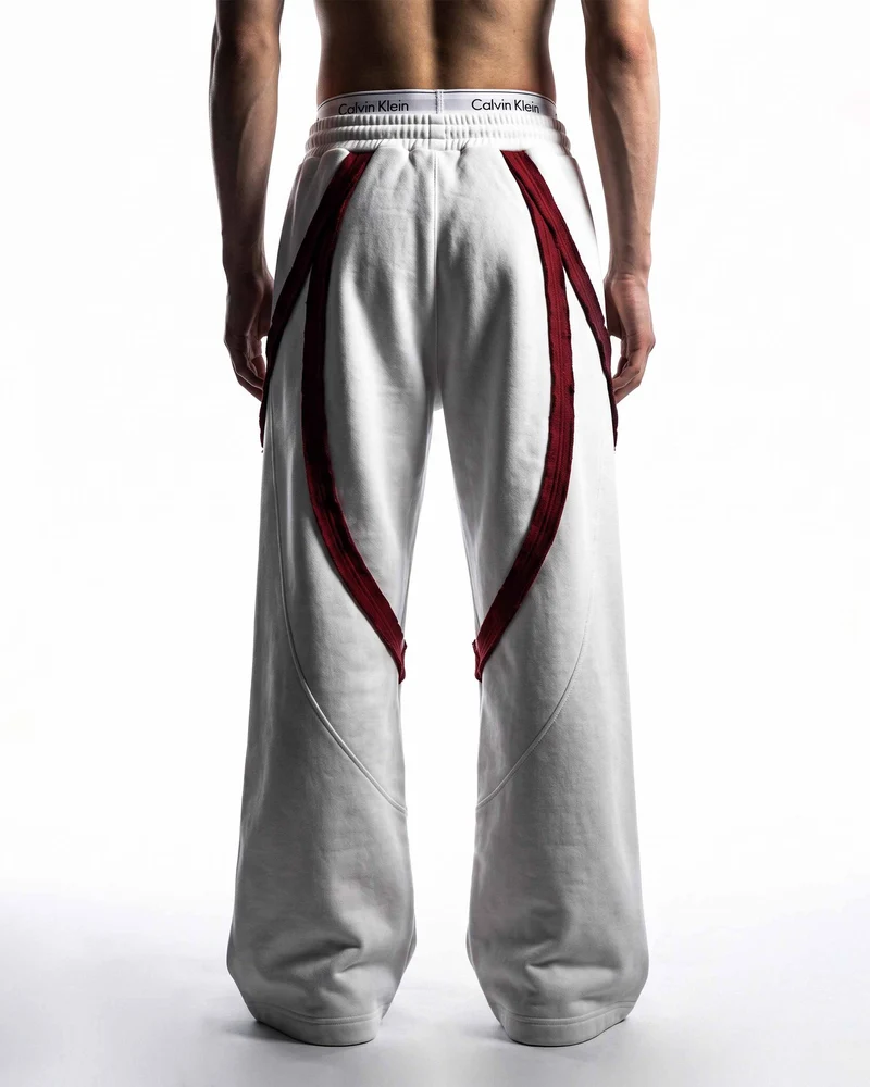 KIIKIO SYMBIOTE Series | Retro Sport Patchwork Sweatpants