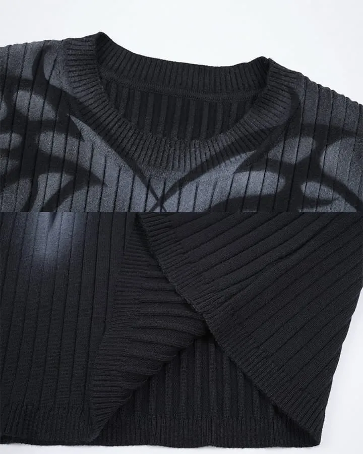 KIIKIO Gothic Graphic Sweater