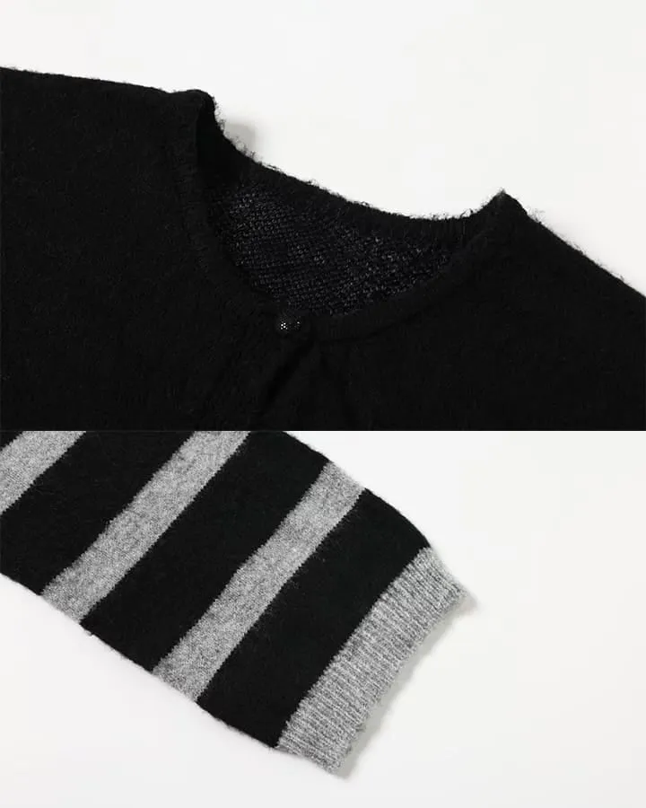 KIIKIO Retro Patchwork Sweater