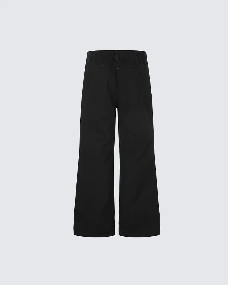 KIIKIO Y2K Washed Elastic Waist Jeans