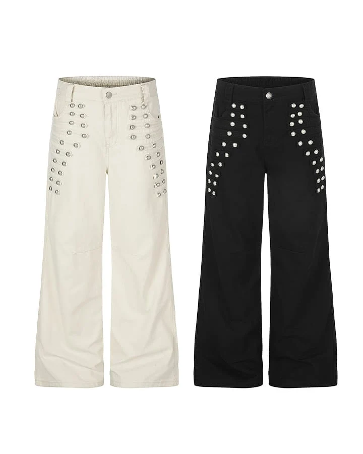 KIIKIO Y2K Washed Elastic Waist Jeans