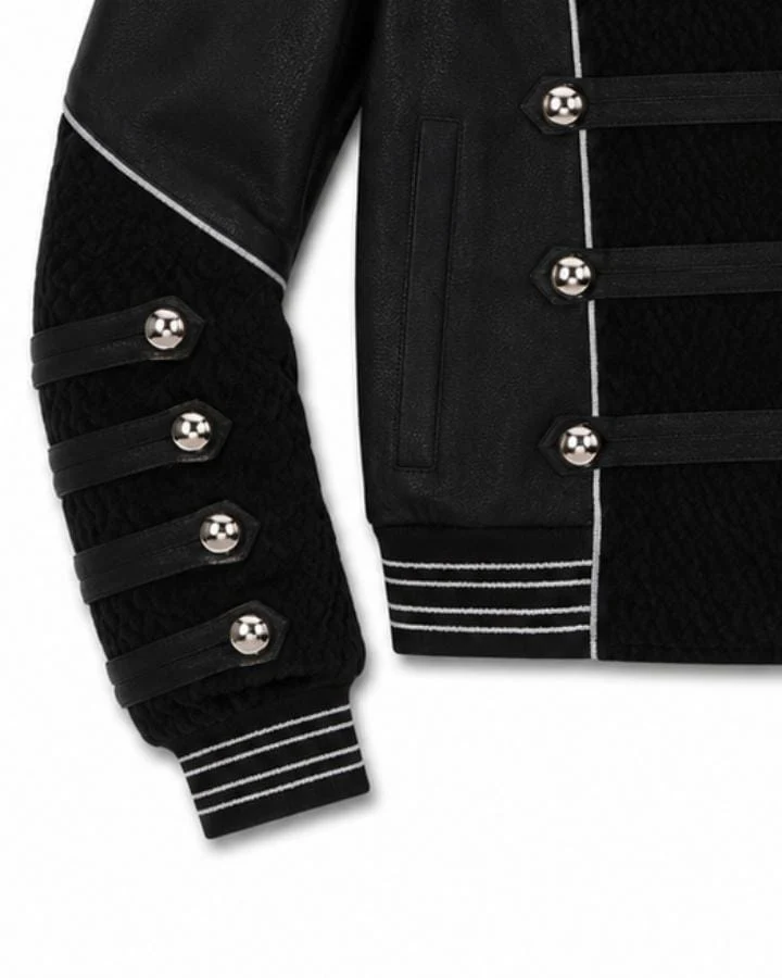 KIIKIO Vintage Gothic-Style Button-Up Jacket