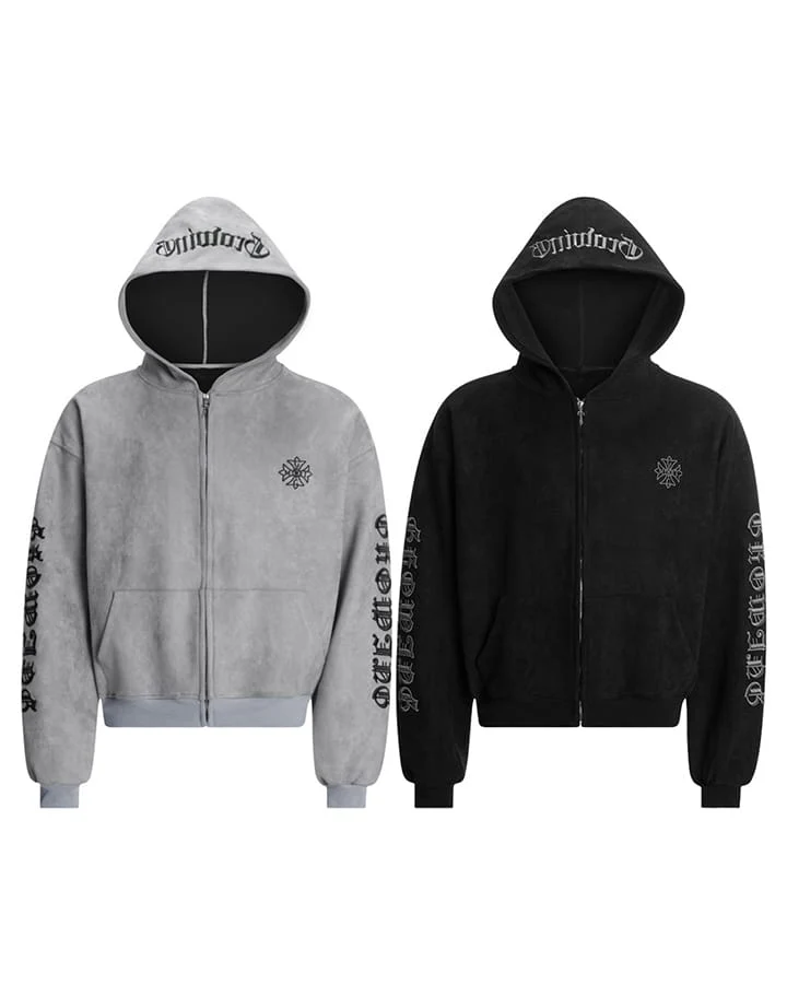KIIKIO Dark Washed Hoodie