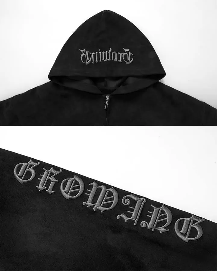 KIIKIO Dark Washed Hoodie