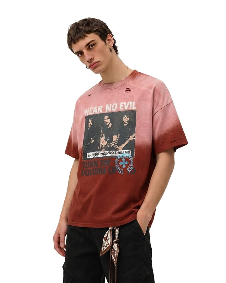 KIIKIO Grunge Washed Tee