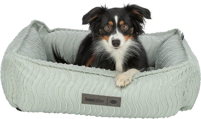 Hundebett Marley Wave mit Rand und Wellenoptik