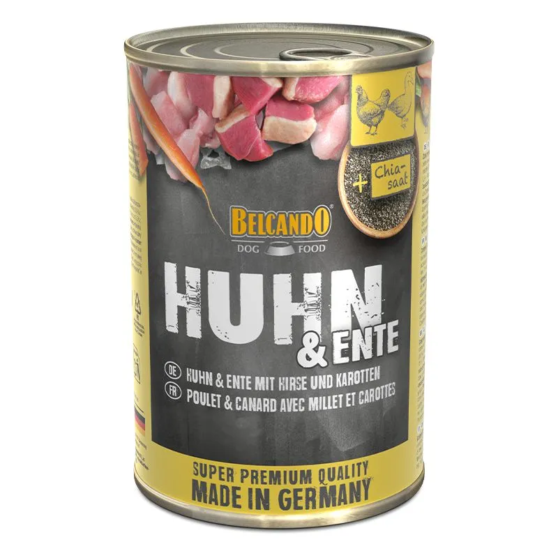 Belcando Huhn & Ente mit Hirse und Karotten