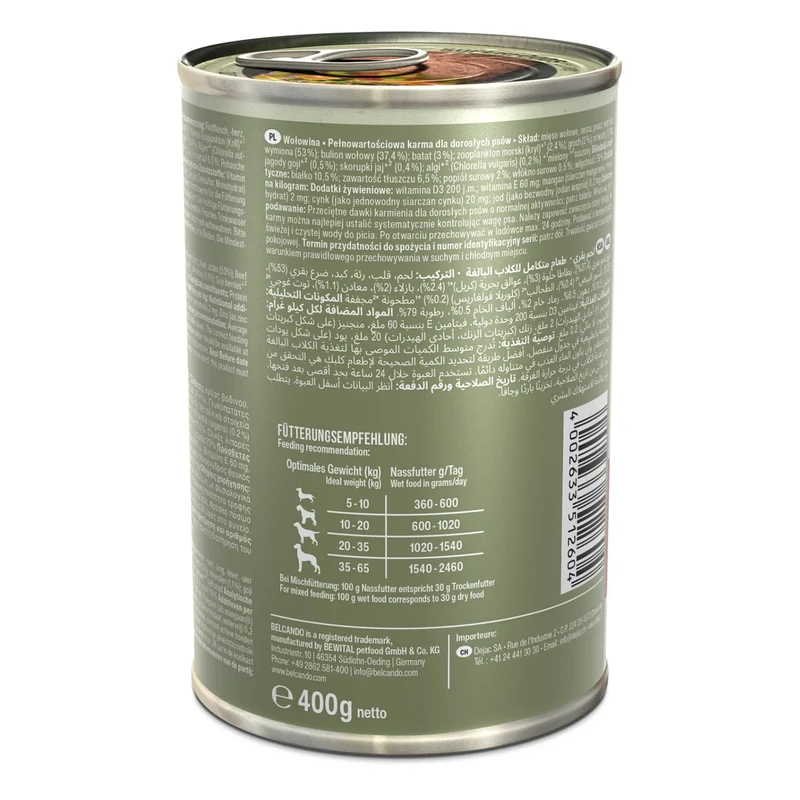 Belcando Holistic Beef 400g