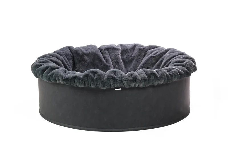 Hundebett Buddelnest - Dunkelgrau
