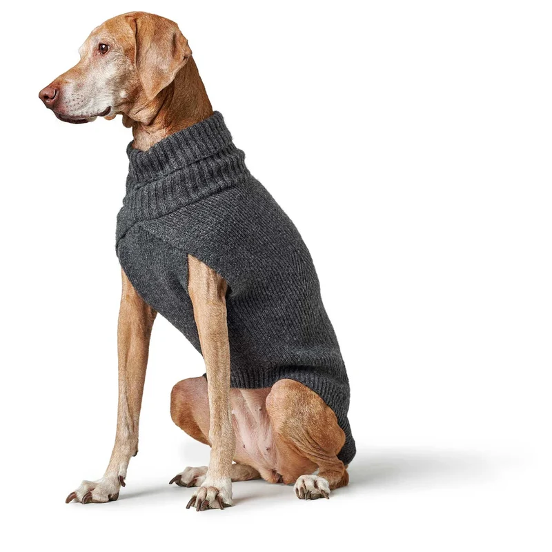 Hundepullover Genf anthrazit