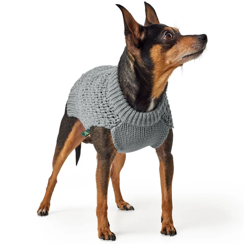 Hundepullover Malmö grau