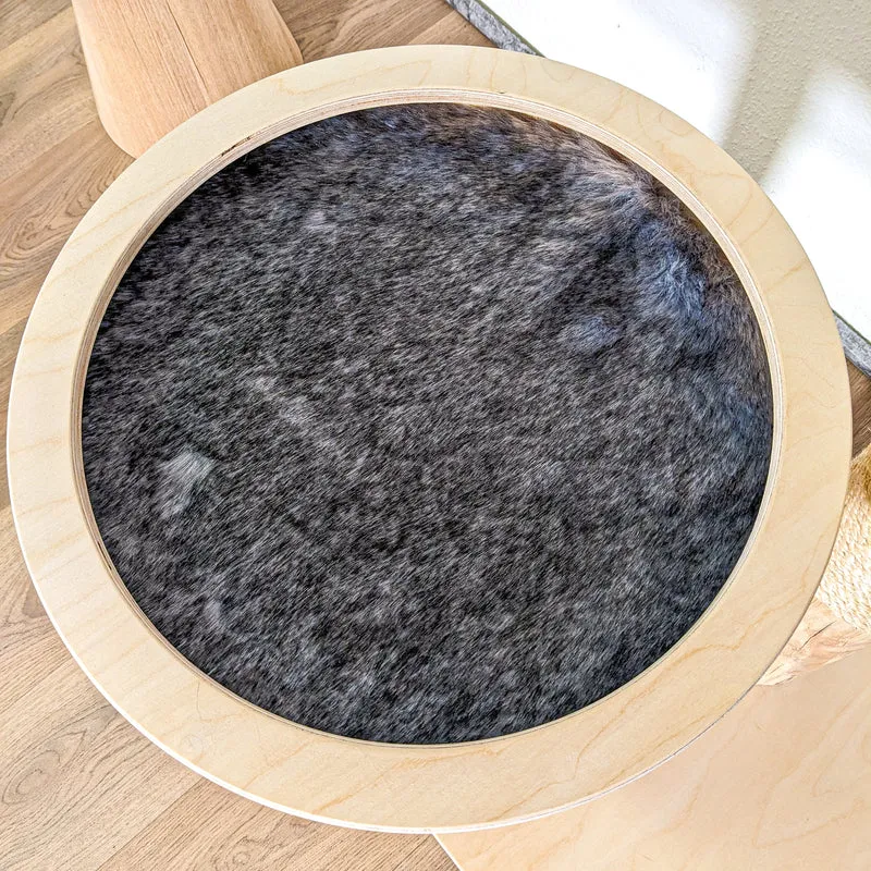 Naturkratzbaum 4414 Kratzbaum Natur Holz Design 144 cm hoch Katzenbaum