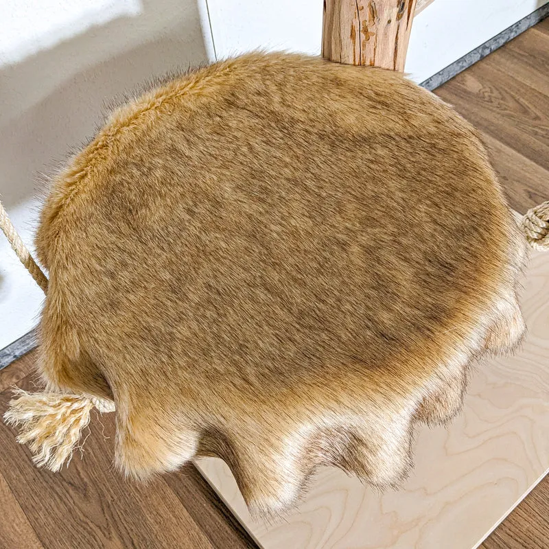 Naturkratzbaum 4384 Kratzbaum Natur Holz Design 173 cm hoch Katzenbaum