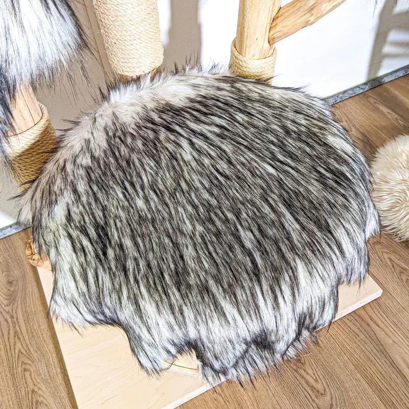 Naturkratzbaum 4370 Kratzbaum Natur Holz Design 188 cm hoch Katzenbaum