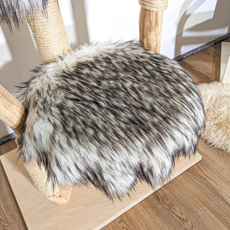RESERVIERT - Naturkratzbaum 4360 Kratzbaum Natur Holz Design 205 cm hoch Katzenbaum
