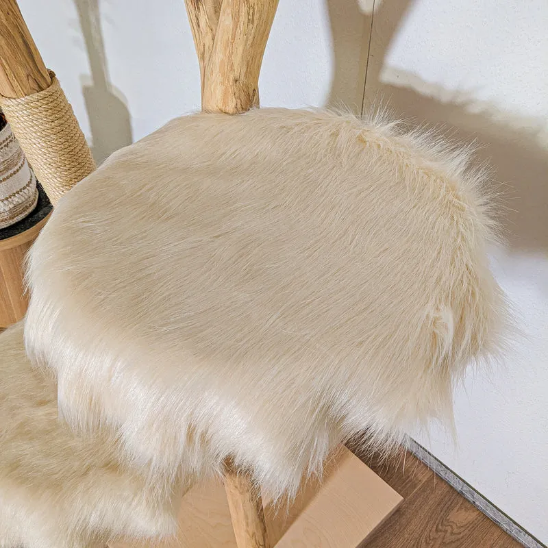 Naturkratzbaum 4342 Kratzbaum Natur Holz Design 205 cm hoch Katzenbaum