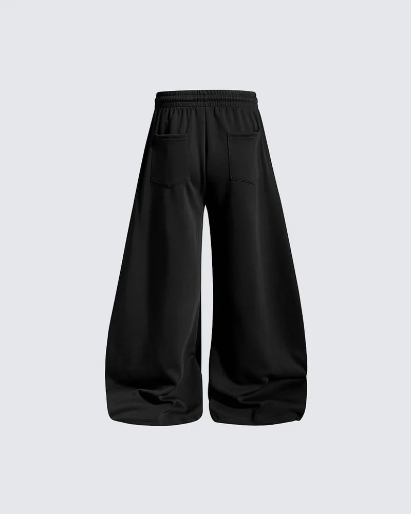 KIIKIO Street Hip-Hop Scimitar Sweatpants