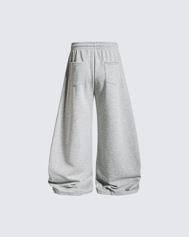 KIIKIO Street Hip-Hop Scimitar Sweatpants