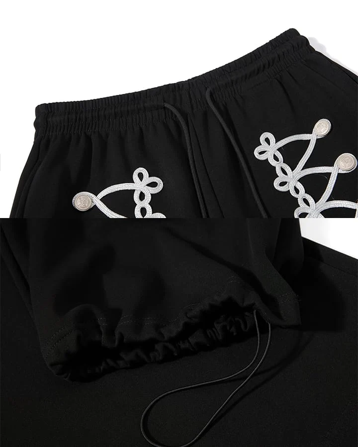 KIIKIO Street Hip-Hop Scimitar Sweatpants