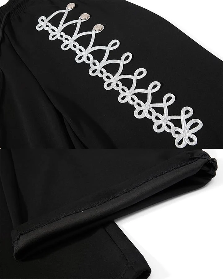 KIIKIO Street Hip-Hop Scimitar Sweatpants