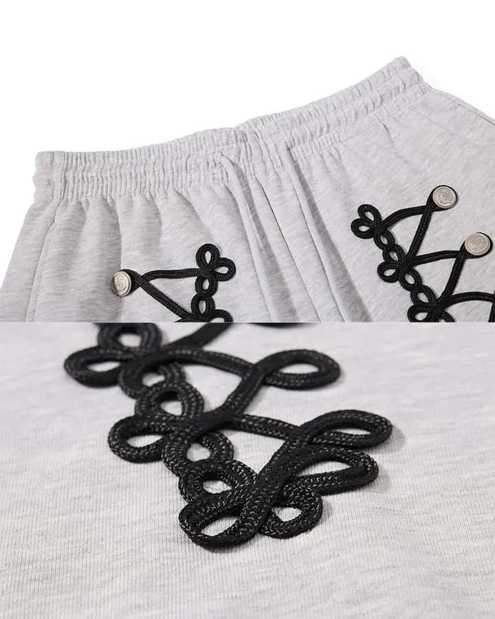 KIIKIO Street Hip-Hop Scimitar Sweatpants