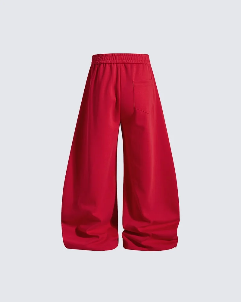 KIIKIO Y2K Star Stripe Baggy Scimitar Pants
