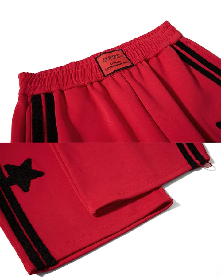 KIIKIO Y2K Star Stripe Baggy Scimitar Pants