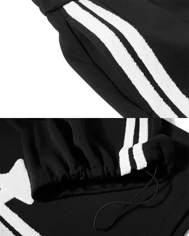 KIIKIO Y2K Star Stripe Baggy Scimitar Pants
