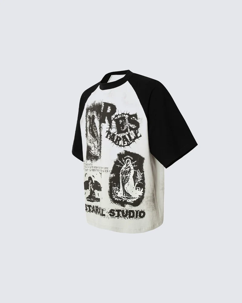 KIIKIO Rock Printed Tee