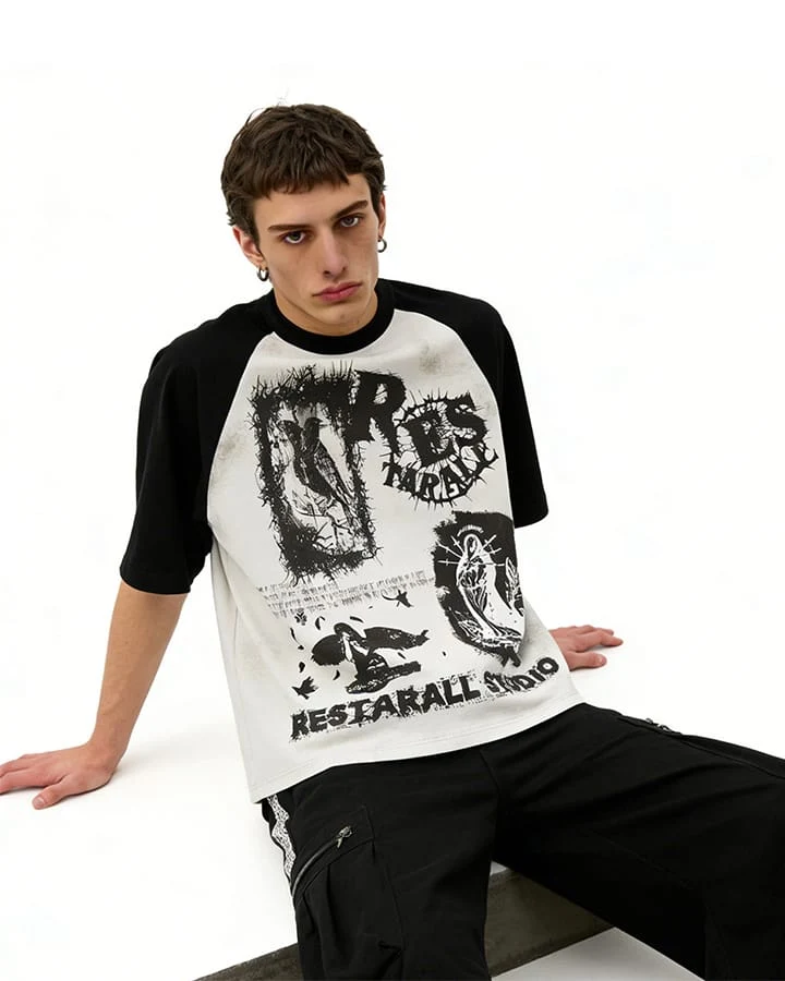KIIKIO Rock Printed Tee