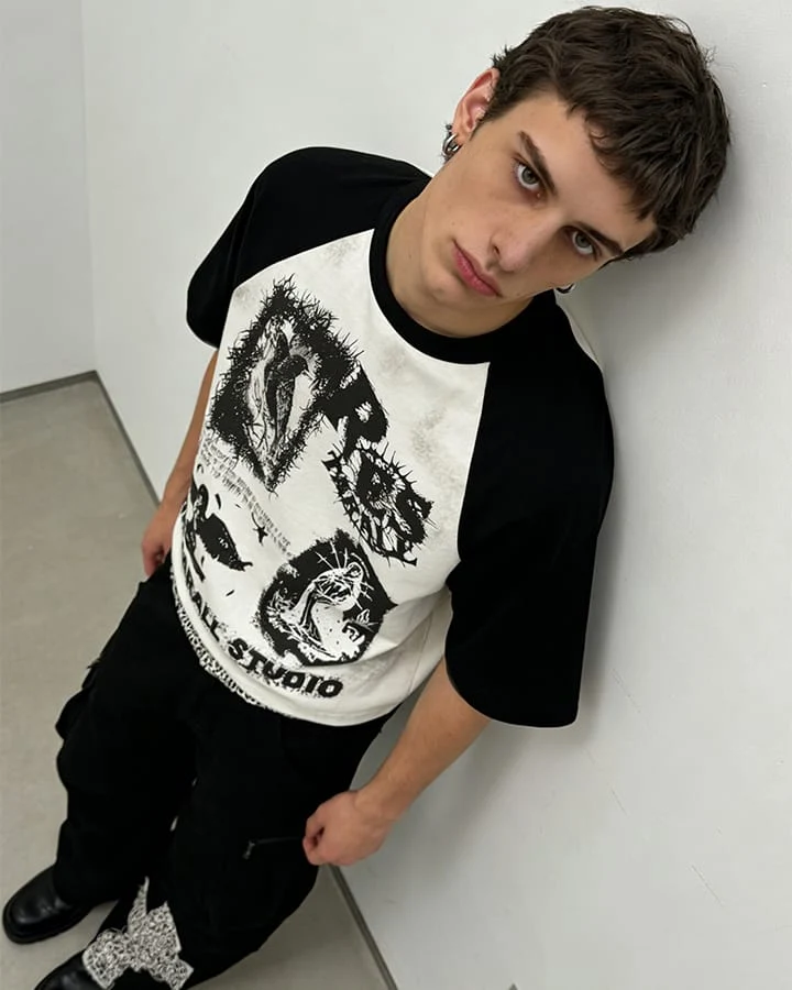 KIIKIO Rock Printed Tee