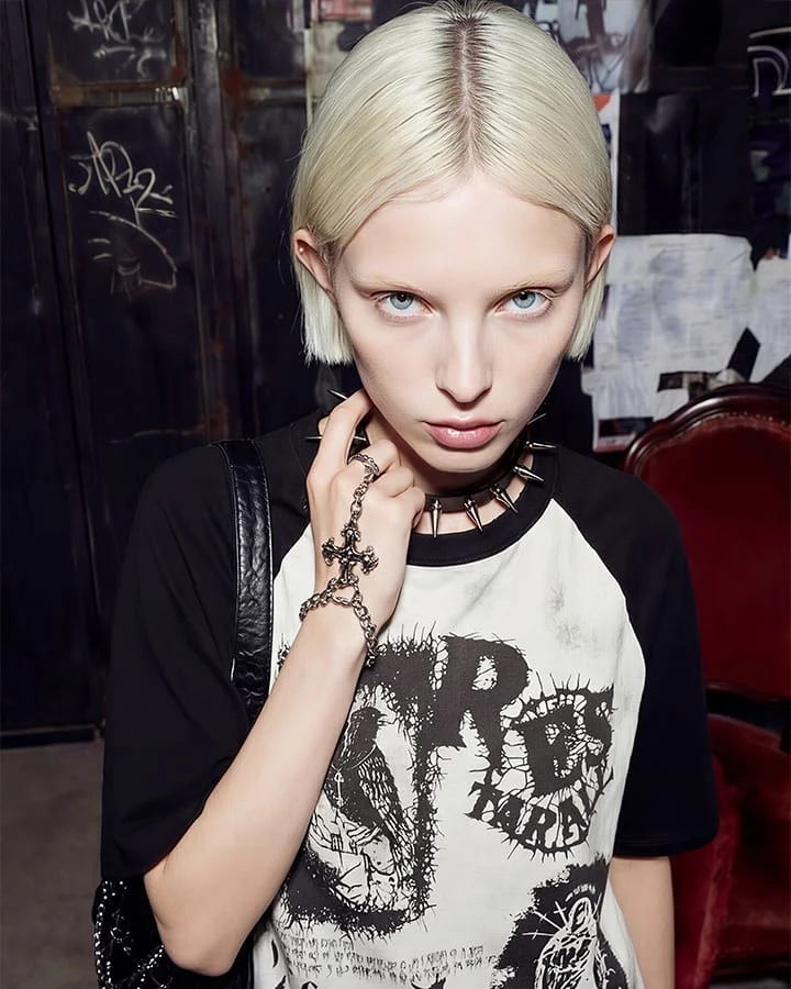 KIIKIO Rock Printed Tee