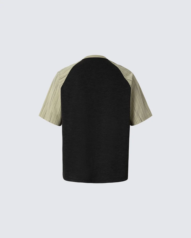 KIIKIO Gothic Cathedral Graphic Raglan Short-Sleeve T-Shirt