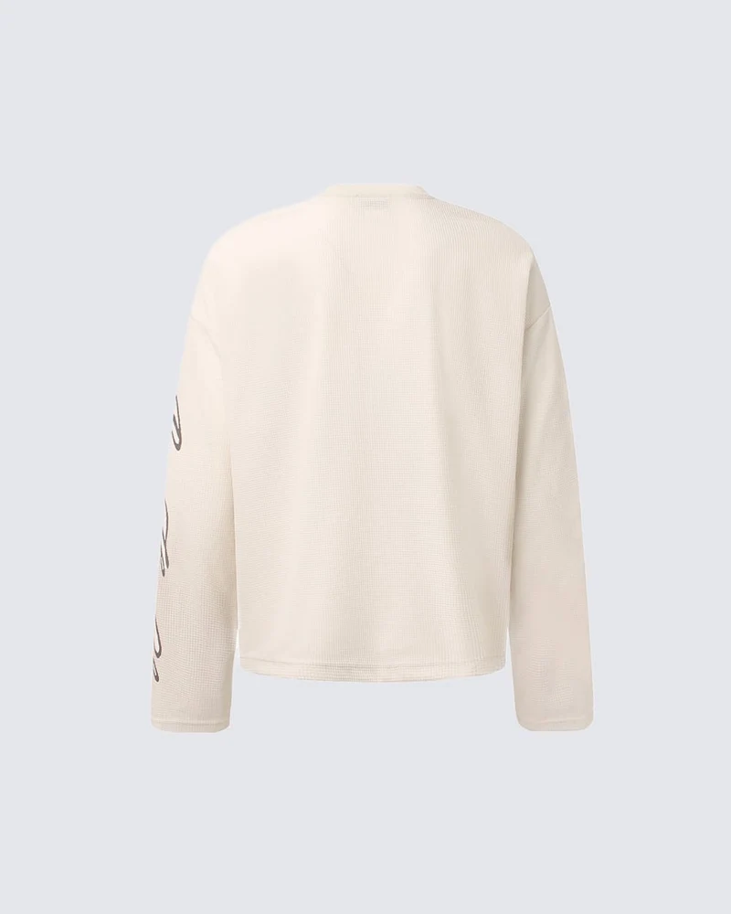 KIIKIO Street Waffle NYC Graphic Long-Sleeve T-Shirt