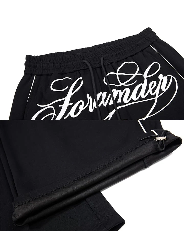 KIIKIO Streetwear Graphic Star Wide Leg Pants