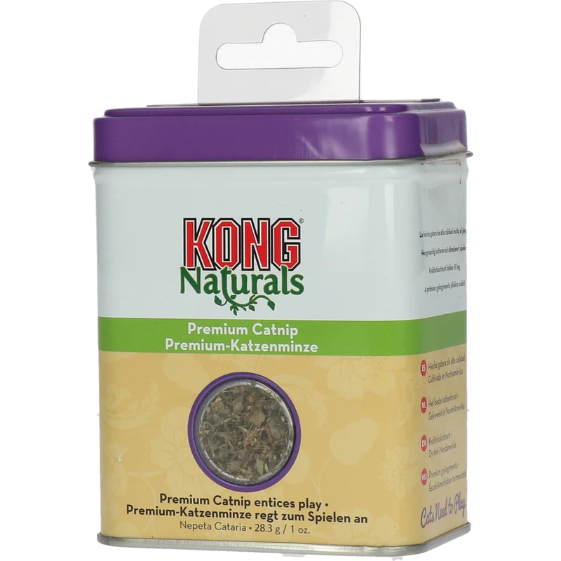 KONG Naturals Catnip – 100% natürliche Katzenminze für Katzen | 28,3 g & 56,7 g
