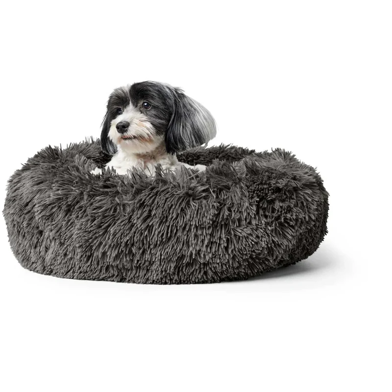 Hundebett Donut Loppa anthrazit