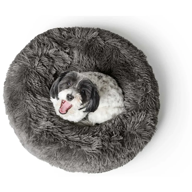Hundebett Donut Loppa anthrazit
