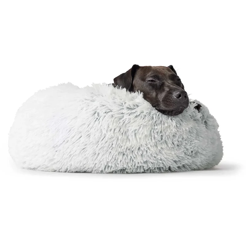 Hundebett Donut Loppa weiß