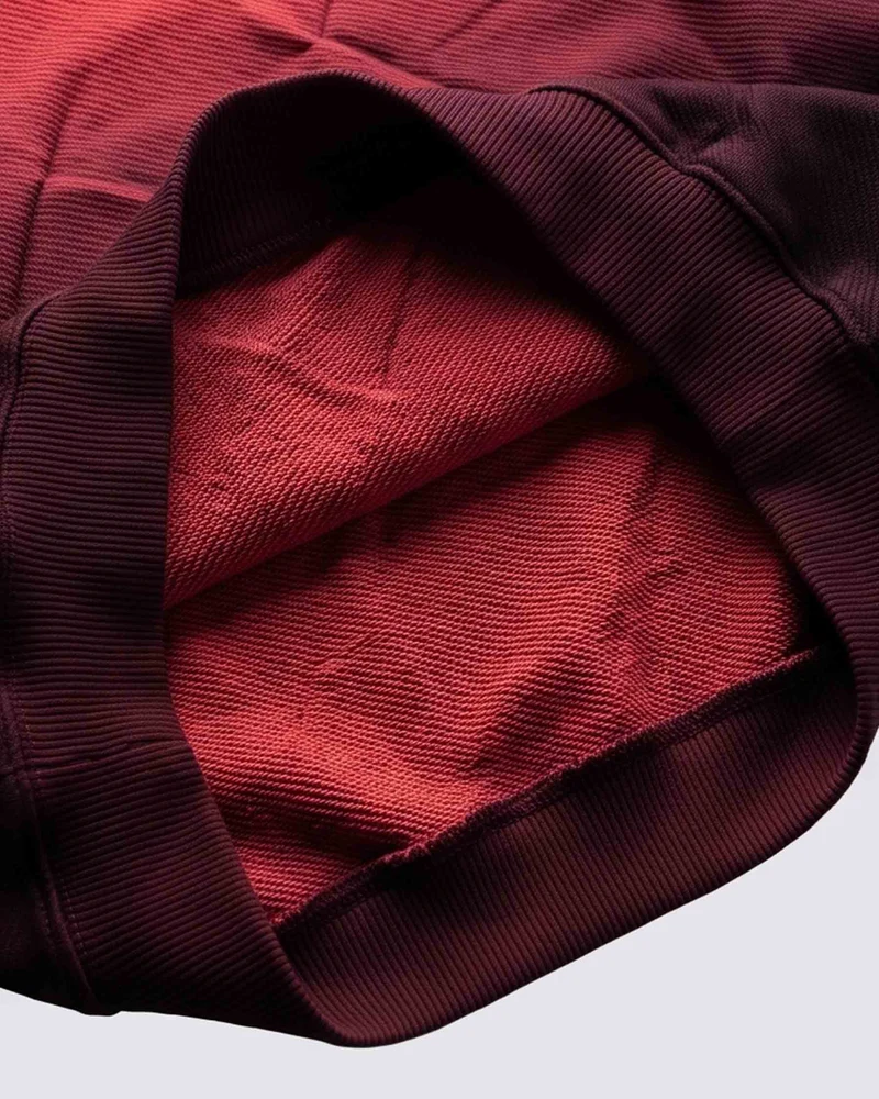 KIIKIO RED RUST Series | Structural Oversized Hoodie
