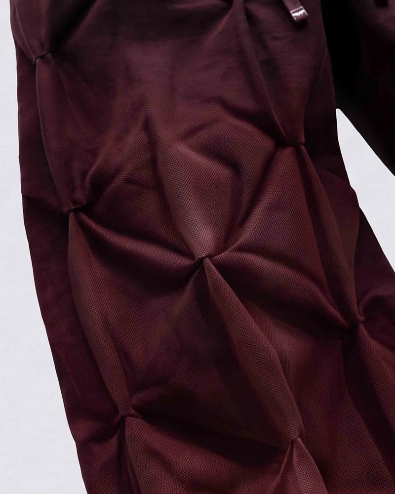 KIIKIO RED RUST Series | Structural Wide Leg Pants